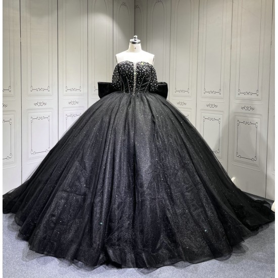 Mumuleo Black Quinceanera Dresses Vestidos De Fiesta Black Dress Vestidos De Quinceaera Ball Gown Vestidos De 15 Aos