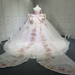 Mumuleo Pearl Pink Quinceanera Dresses Vestidos De 15 Traje De Quinceaera Rosa Y Violeta Vestidos De 15 Anos Ball Gown