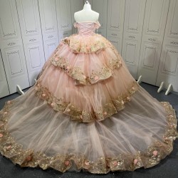 Pink Quinceanera Dresses Vestidos De 15 Quinceanera Fiesta Robes De Soirée Vestidos En Liquidacion Envio Gratis