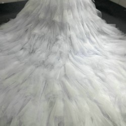 African Mermaid Wedding Dresses Off Shoulder Bridal Gowns Sequin Vestido De Novia
