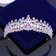 Baroque Vintage Princess Queen Bridal Crown Headwear Crystal Tiara For Women Girl Wedding Crown Hair Dress Accessories Jewelry