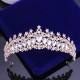 Baroque Vintage Princess Queen Bridal Crown Headwear Crystal Tiara For Women Girl Wedding Crown Hair Dress Accessories Jewelry