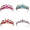 Baroque Vintage Princess Queen Bridal Crown Headwear Crystal Tiara For Women Girl Wedding Crown Hair Dress Accessories Jewelry