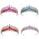 Baroque Vintage Princess Queen Bridal Crown Headwear Crystal Tiara For Women Girl Wedding Crown Hair Dress Accessories Jewelry