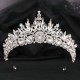 Baroque Vintage Princess Queen Bridal Crown Headwear Crystal Tiara For Women Party Wedding Crown Hair Dress Accessories Jewelry