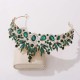 Baroque Vintage Princess Queen Bridal Crown Headwear Crystal Tiara For Women Party Wedding Crown Hair Dress Accessories Jewelry