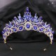 Baroque Vintage Princess Queen Bridal Crown Headwear Crystal Tiara For Women Party Wedding Crown Hair Dress Accessories Jewelry