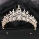 Baroque Vintage Princess Queen Bridal Crown Headwear Crystal Tiara For Women Party Wedding Crown Hair Dress Accessories Jewelry