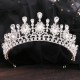 Baroque Vintage Princess Queen Bridal Crown Headwear Crystal Tiara For Women Wedding Crown Hair Dress Accessories Party Jewelry