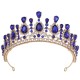Baroque Vintage Princess Queen Bridal Crown Headwear Crystal Tiara For Women Wedding Crown Hair Dress Accessories Party Jewelry