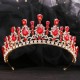 Baroque Vintage Princess Queen Bridal Crown Headwear Crystal Tiara For Women Wedding Crown Hair Dress Accessories Party Jewelry