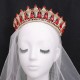 Bridal Crown Headwear Crystal Tiara Baroque Vintage Princess Queen For Women Wedding Crown Hair Dress Accessories Party Jewelry