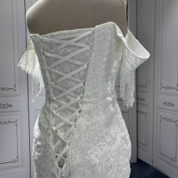 Chandelier Sleeve Wedding Dresses Sweetheart Neck 2024 Women Bridal Gown Robe De Soiree