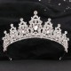 Colorful Baroque Colorful Crystal Crown Royal Bridal Wedding Rhinestone Tiara Princess High Quality Bridal Jewelry Headpiece