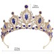 Crystal Bridal Crowns and Tiaras Baroque Wedding Headband Hair Jewelry Accessories Women Rhinestone Prom Headwear Queen Diadem