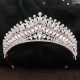 Crystal Tiara Baroque Vintage Princess Queen Bridal Crown Headwear For Women Girl Wedding Crown Hair Dress Accessories Jewelry