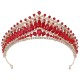 Crystal Tiara Baroque Vintage Princess Queen Bridal Crown Headwear For Women Girl Wedding Crown Hair Dress Accessories Jewelry