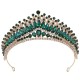 Crystal Tiara Baroque Vintage Princess Queen Bridal Crown Headwear For Women Girl Wedding Crown Hair Dress Accessories Jewelry