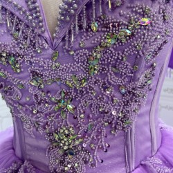 Exquisite Lilac Princess Quinceanera Dress 2024 Sweet 16 Sweetheart Ball Gown Vestidos De 15 Anos