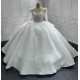 Long Sleeve Crystal Wedding Dresses Dubai African Arabic Bride Dresses Vestidos De Noiva