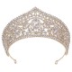 Luxury Crystal Crown Baroque Vintage Bridal Wedding Party Headdress Rhinestone Tiaras Hair Accessories Jewelry Decoration