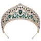 Luxury Crystal Crown Baroque Vintage Bridal Wedding Party Headdress Rhinestone Tiaras Hair Accessories Jewelry Decoration