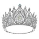 Luxury Crystal Large Crowns and Tiaras Headband for Women Princess Birthday Party Wedding Pageant Prom Bridal Hair Accessories
