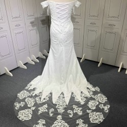 Off Shoulder Vestidos De Noiva 2024 Custom Made Wedding Dresses Mermaid Bridal Gowns
