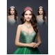 Pageant Purple Diadem Luxury Princess Crown Bridal Hair Jewelry Wedding Headpiece Queen Headdress Gold Women Party Prom Tiara Headband