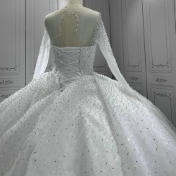 Vestidos De Noiva Long Sleeves Princess Wedding Dresses Ball Gown Dresses Bridal Gowns robe de mariage 2024