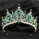 Vintage Baroque Princess Queen Crystal Crown Rhinestone Tiara for Women Bridal Wedding Party Headdress Hair Accessories Jewelry