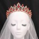 Vintage Baroque Wedding Headband Crystal Crowns for Women Rhinestone Tiaras Hair Jewelry Accessories Headwear Luxury Diadem