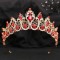 Vintage Baroque Wedding Headband Crystal Crowns for Women Rhinestone Tiaras Hair Jewelry Accessories Headwear Luxury Diadem