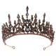 Vintage Lady Fashion Wedding Princess Bridal Headwear Rhinestone Tiara Birthday Crown Hair Accessories for Women Party Headdress