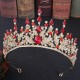 Vintage Lady Fashion Wedding Princess Bridal Headwear Rhinestone Tiara Birthday Crown Hair Accessories for Women Party Headdress