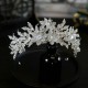 Wedding Hair Tiara Crystal Rhinestone Luxury Fashion Bridal Crown Silver Diadem Headband Hair Accessories Headdress Head Jewelry